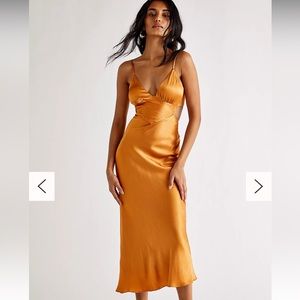 Gala Backless Midi Dress